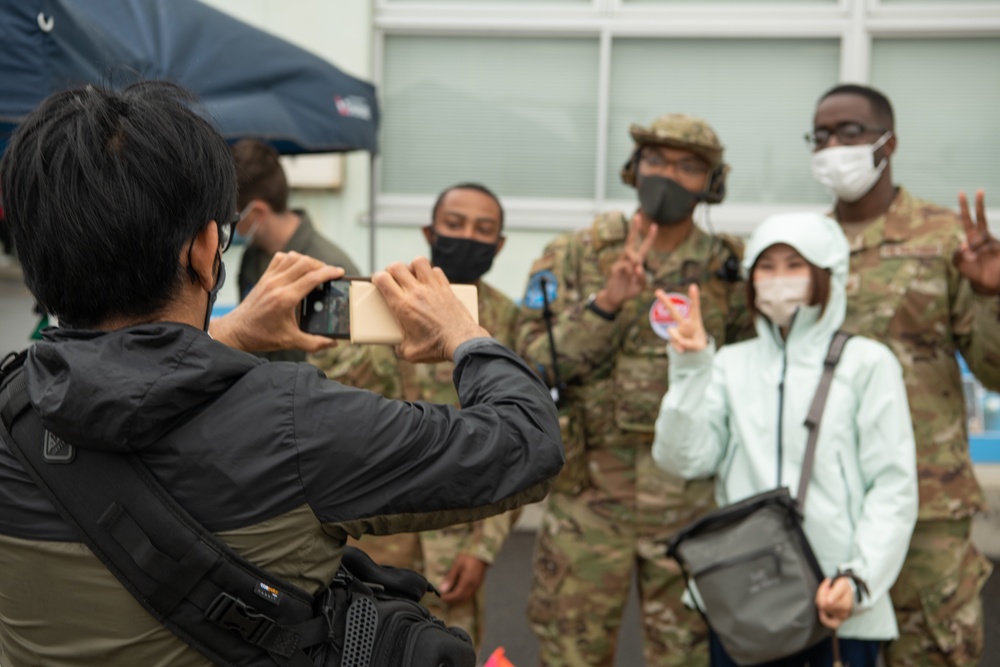 Yokota Airman Attend JASDF Hofu Air Festival 2022