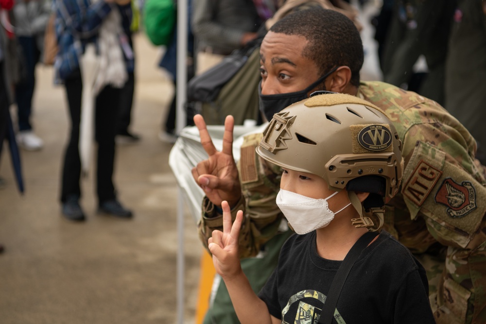 Yokota Airman Attend JASDF Hofu Air Festival 2022