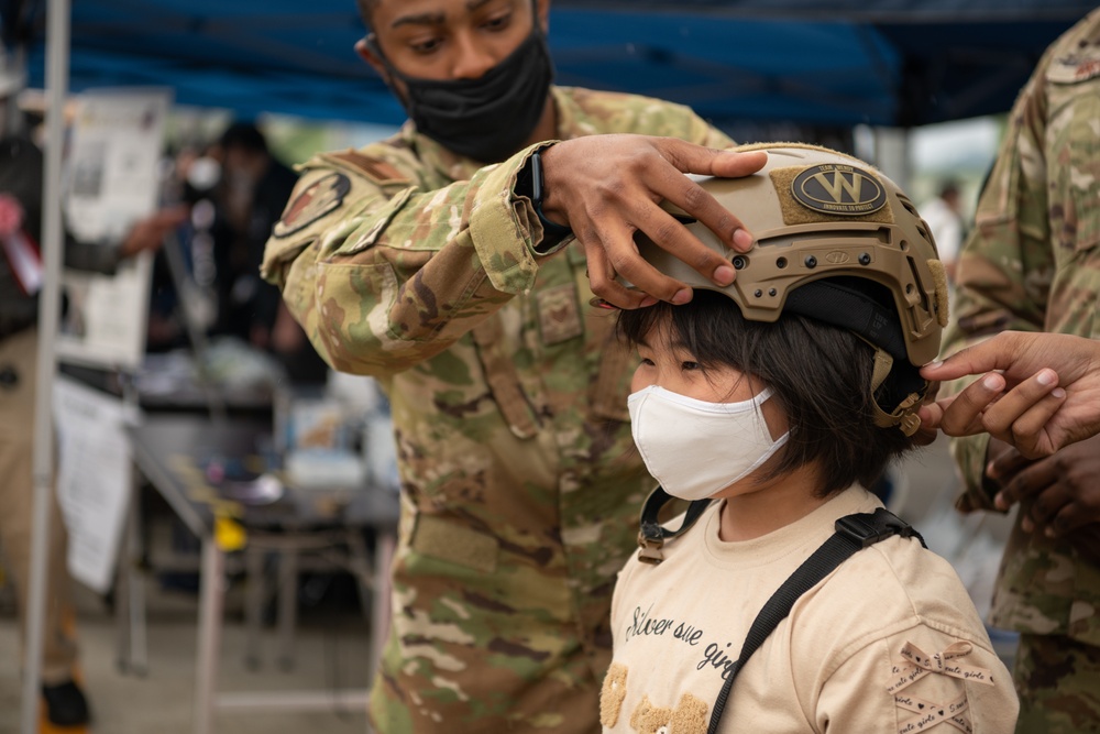 Yokota Airman Attend JASDF Hofu Air Festival 2022