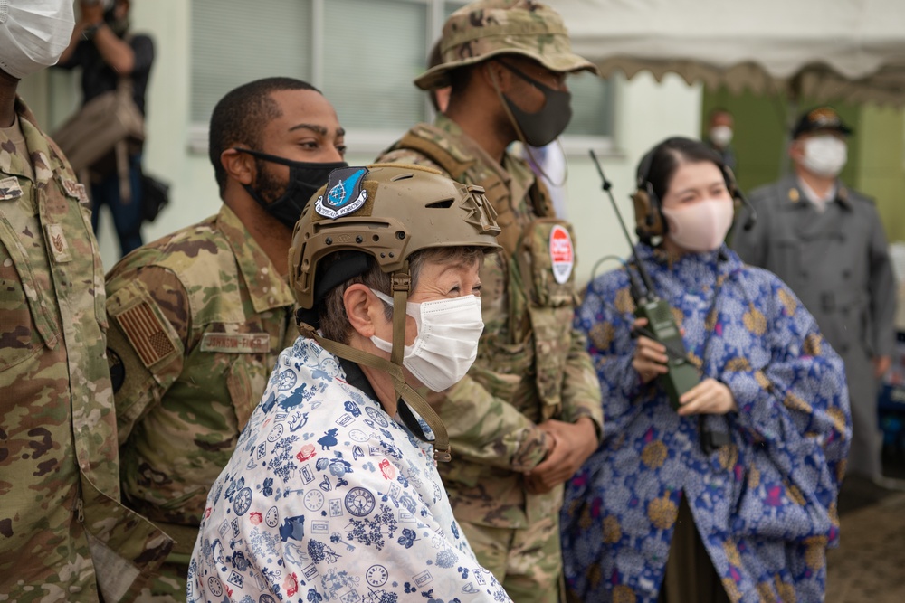 Yokota Airman Attend JASDF Hofu Air Festival 2022