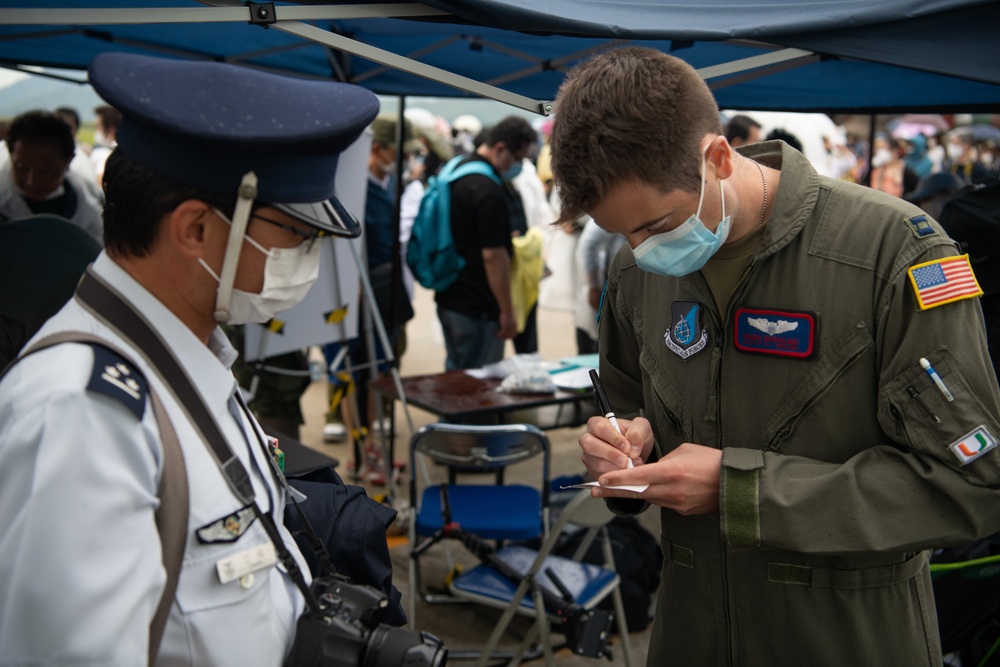 Yokota Airman Attend JASDF Hofu Air Festival 2022