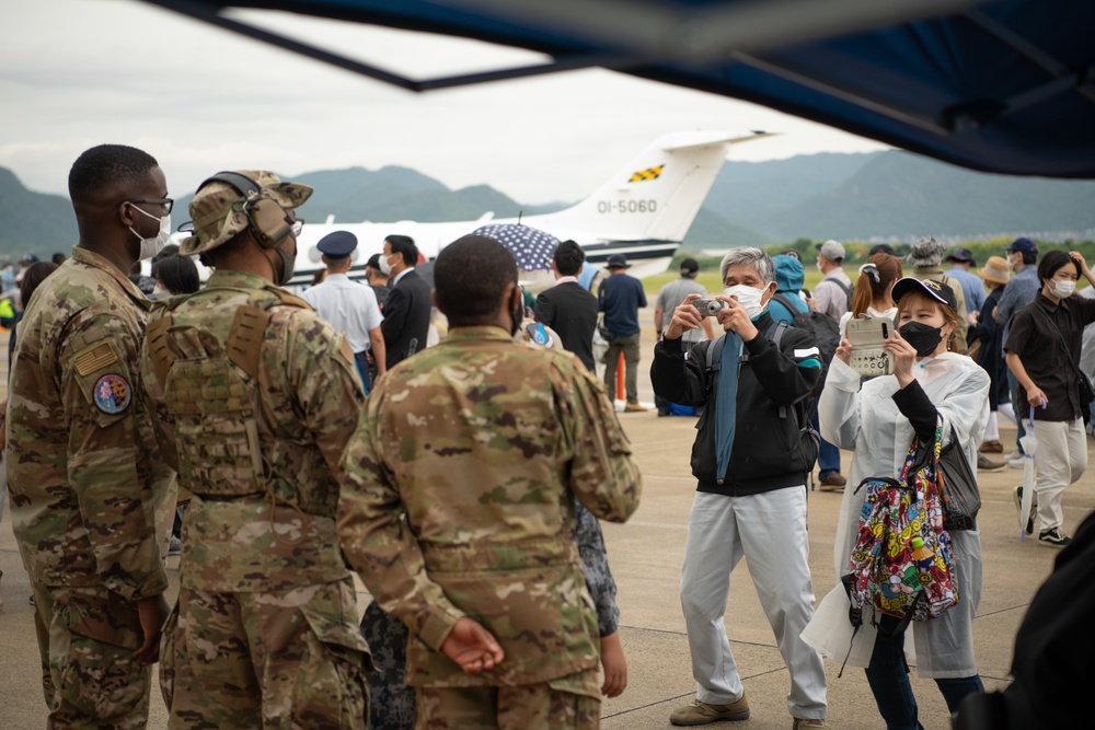 Yokota Airman Attend JASDF Hofu Air Festival 2022