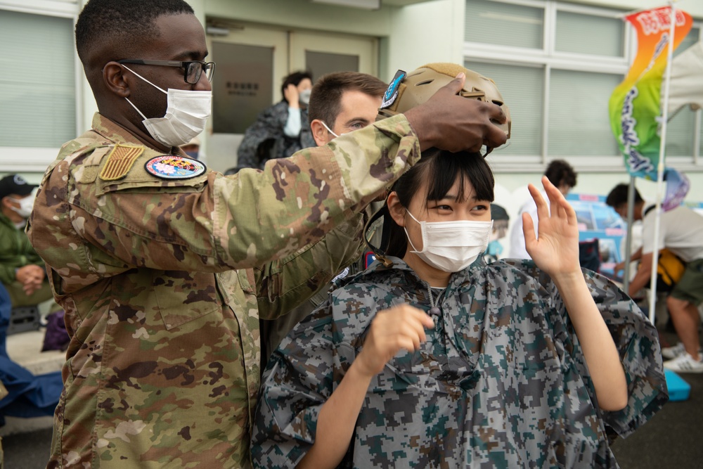 Yokota Airman Attend JASDF Hofu Air Festival 2022