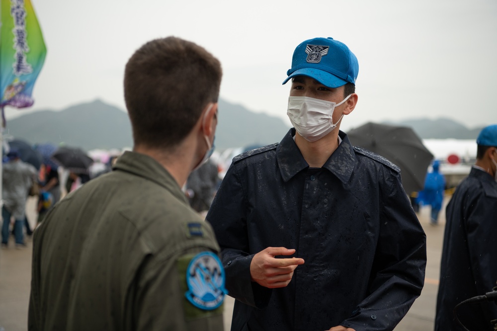 Yokota Airman Attend JASDF Hofu Air Festival 2022