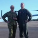 Her Honour the Honourable Vicki O’Halloran flies on MRF-D 22 Ospreys