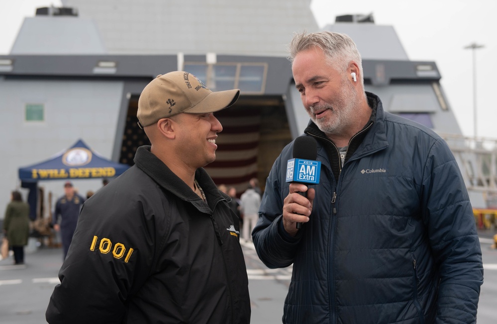 USS Michael Monsoor Arrives in Portland