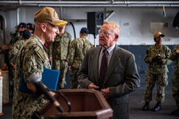 PHIBRON 11 holds change of command