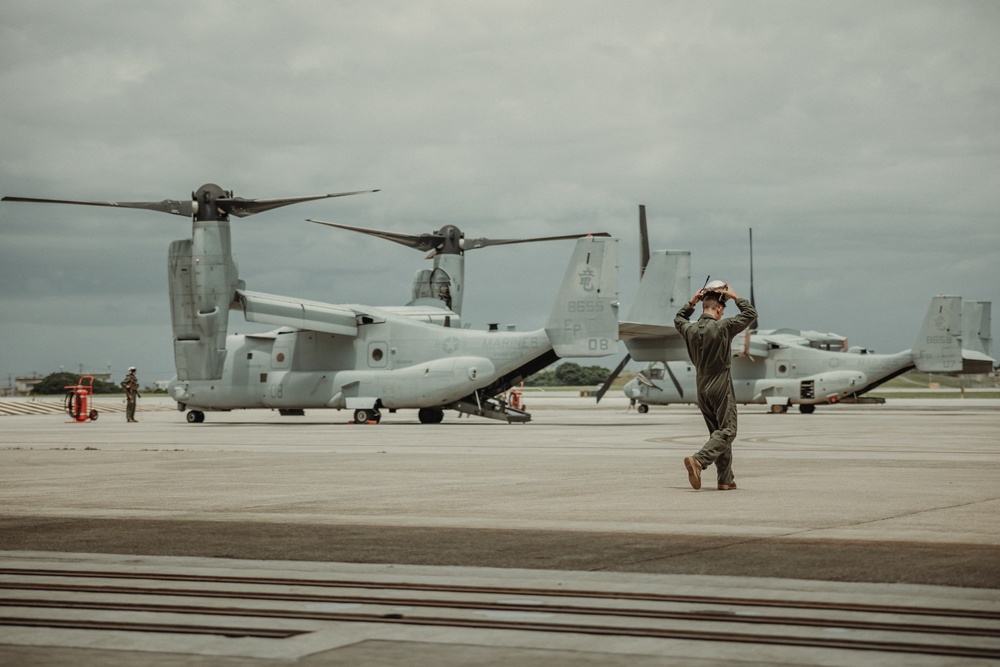 1st MAW CBRN Conducts Fly-Away Drill