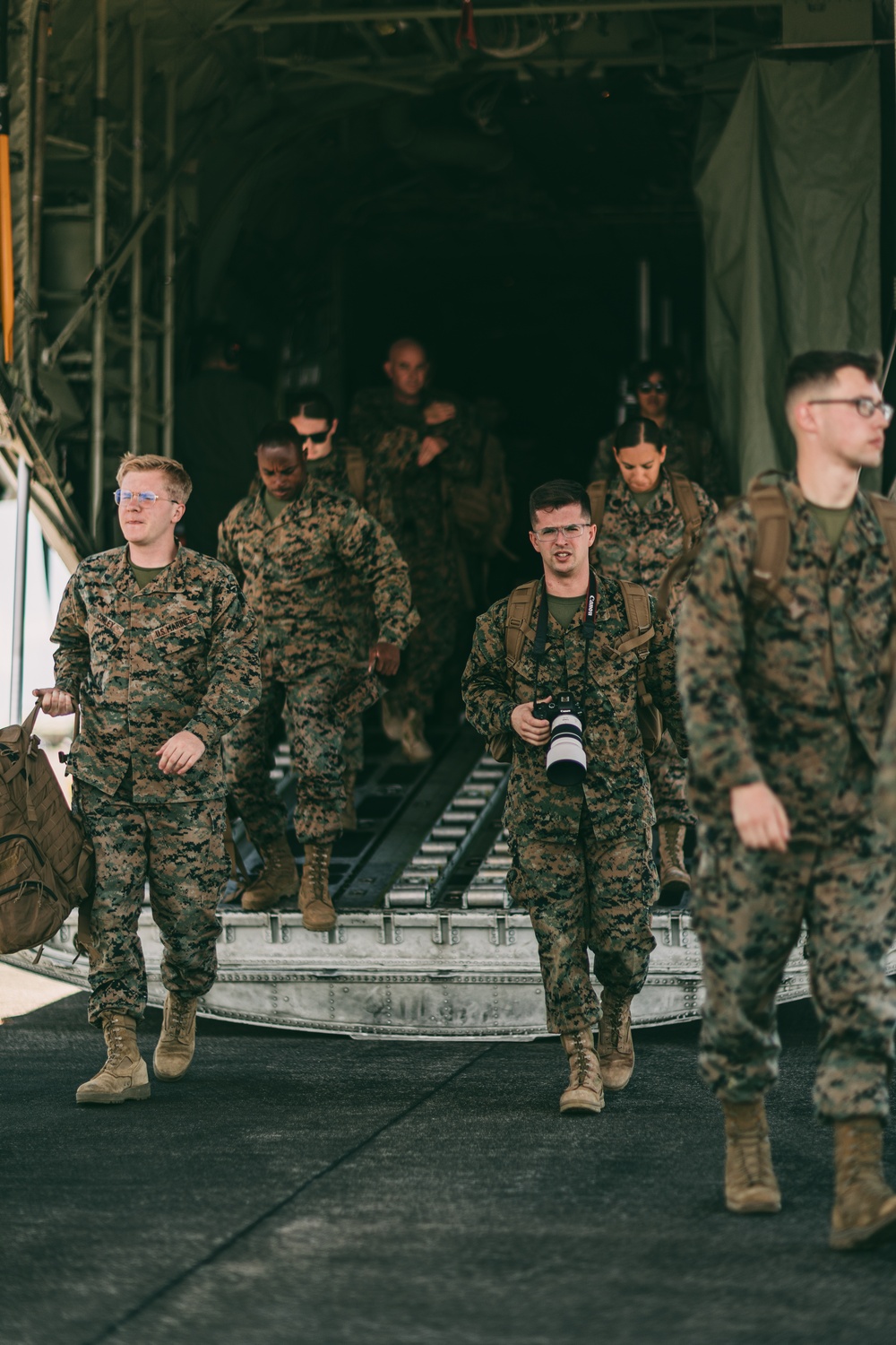 III MEF Hikes Iwo Jima in Honor of past Marines on Memorial Day Weekend