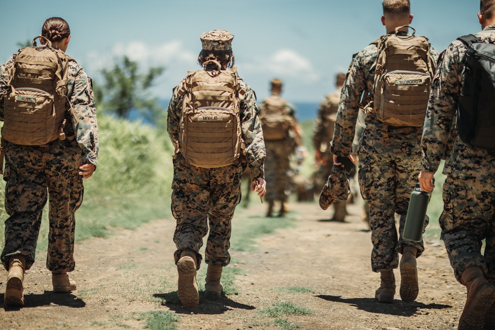 III MEF Hikes Iwo Jima in Honor of past Marines on Memorial Day Weekend