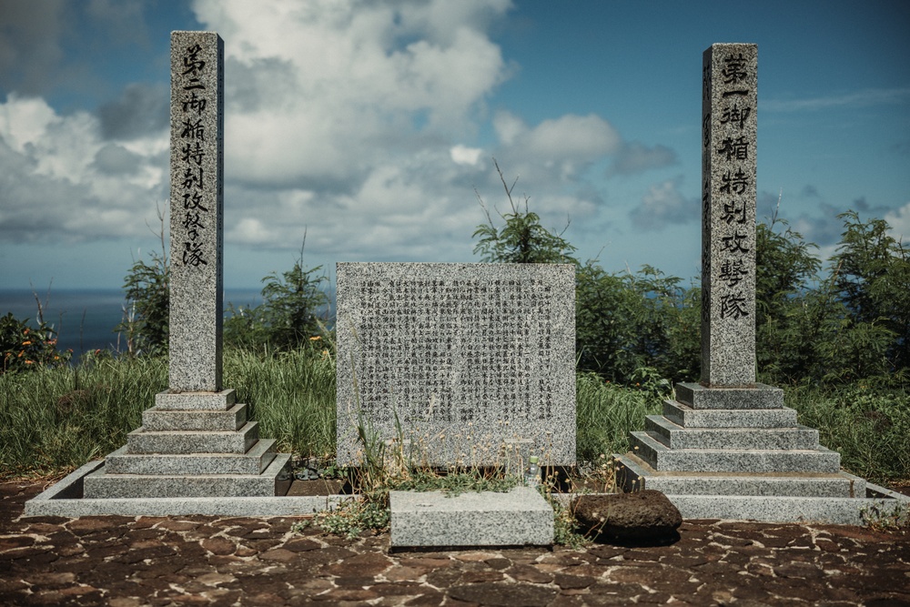 III MEF Hikes Iwo Jima in Honor of past Marines on Memorial Day Weekend