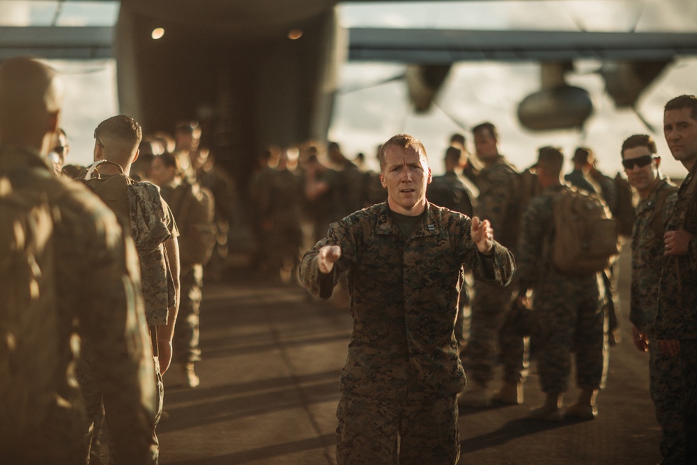 III MEF Hikes Iwo Jima in Honor of past Marines on Memorial Day Weekend