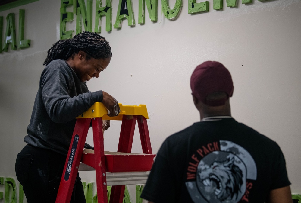 WOLF PACK AIRMEN SUPPORT HABITAT FOR PACKMANITY