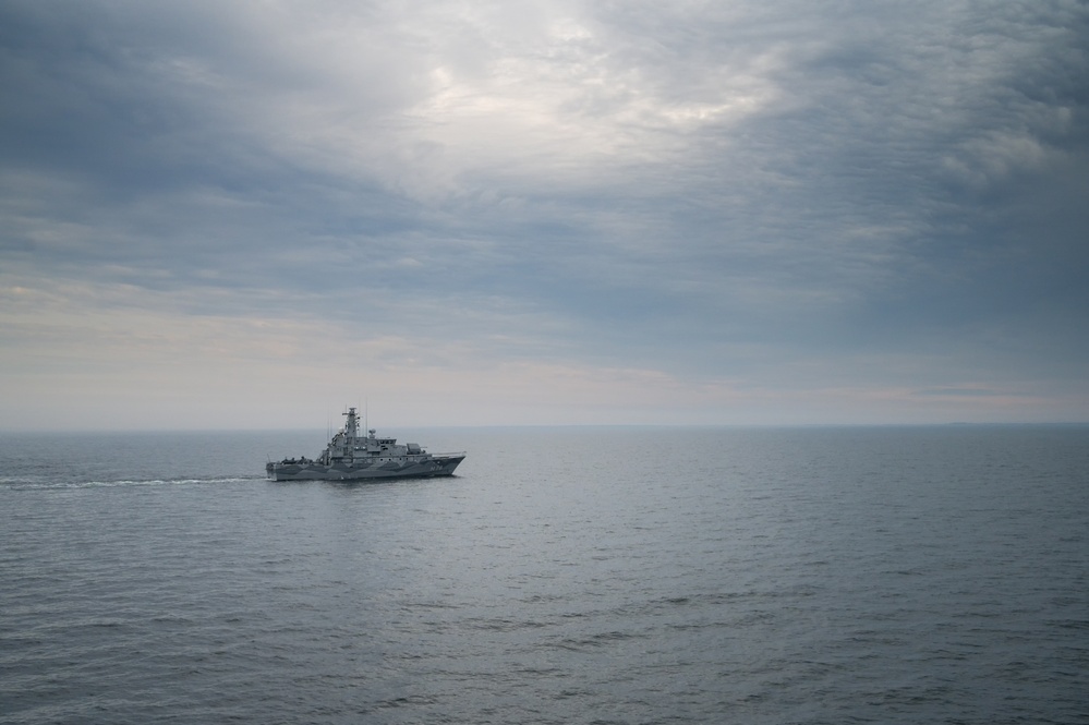 Swedish minehunter HSwMS Ven (M76)