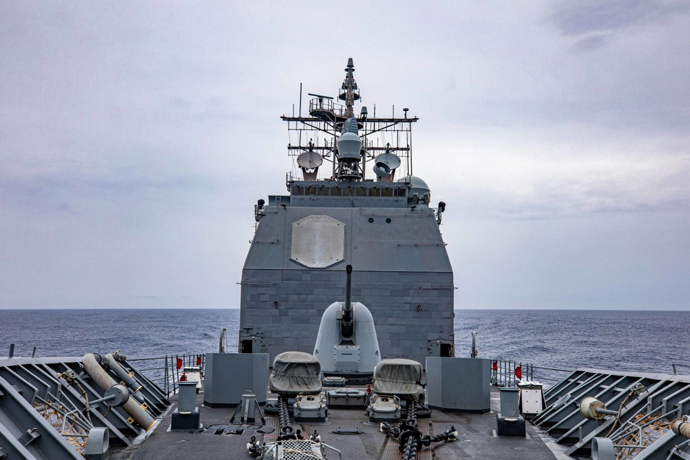 USS Chancellorsville Conducts Routine Operations