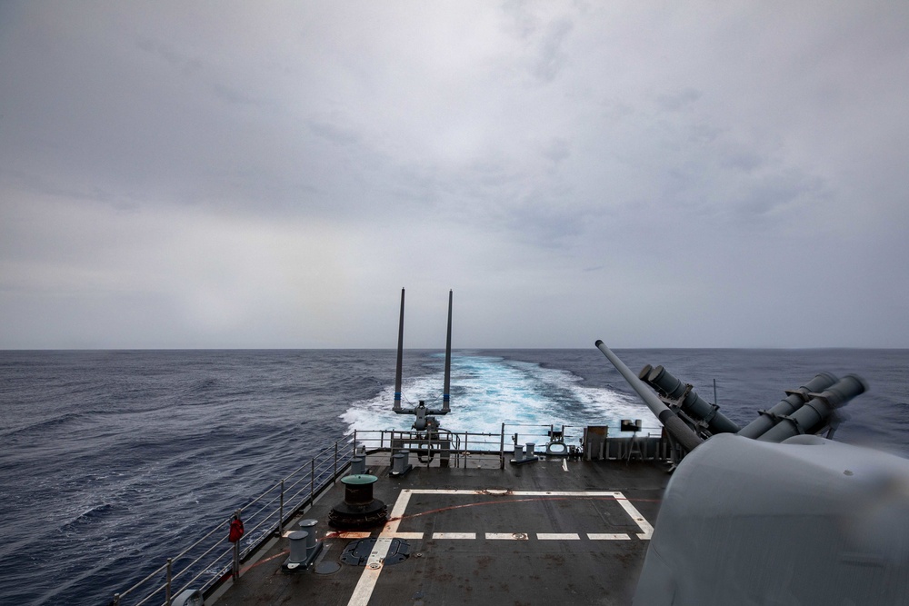 USS Chancellorsville Conducts Routine Operations