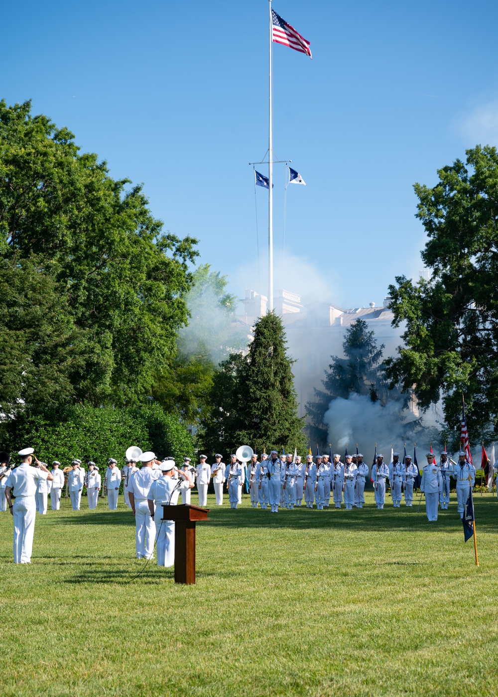 Commander in Chief of the Israeli Navy Visits Washington Navy Yard