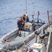Bainbridge is on a scheduled deployment in the U.S. Naval Forces Europe area of operations, employed by U.S. Sixth Fleet to defend U.S., Allied and Partner interests.
