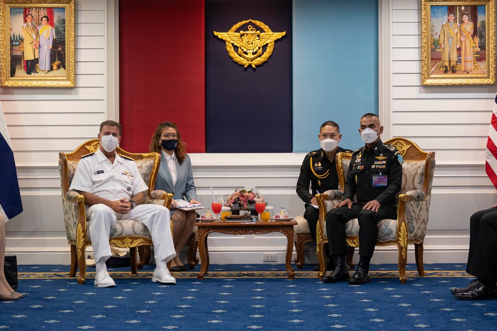 U.S. Indo-Pacific Command Visits Regional Leaders in Thailand
