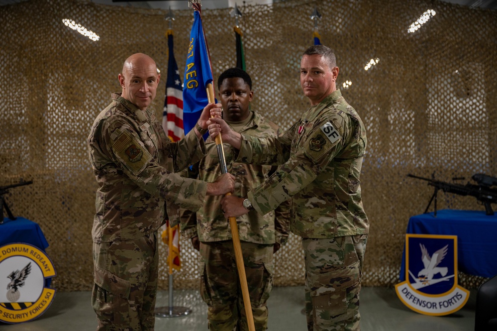 387th Expeditionary Security Forces Squadron inactivates