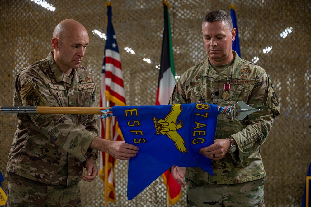 387th Expeditionary Security Forces Squadron inactivates