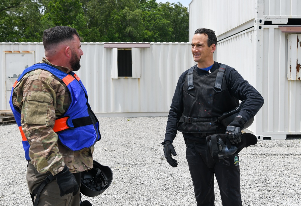 Arnold Security Forces provide experiential learning opportunity for wing-level staff