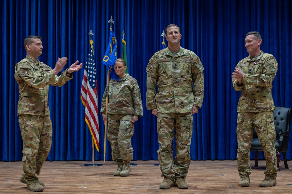 407th Expeditionary Operations Support Squadron changes command