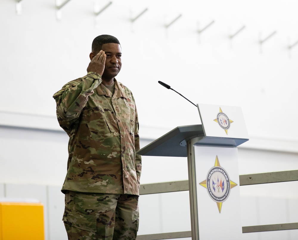 U.S. European Command Change of Responsibility Ceremony