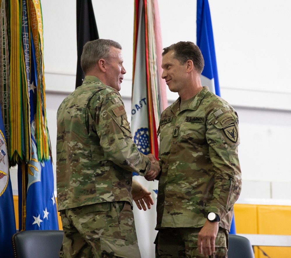 U.S. European Command Change of Responsibility Ceremony