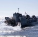 Landing Craft Utility boat offloads Marines onto the shore of Gotland Island