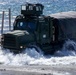 Landing Craft Utility boat offloads Marines onto the shore of Gotland Island