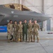 Lt. Gen. Michael A. Loh visits the 158th Fighter Wing