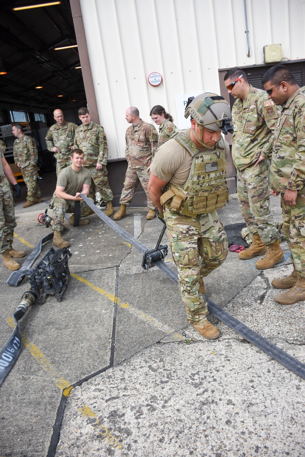 442d POL receives FARP training from 100th POL