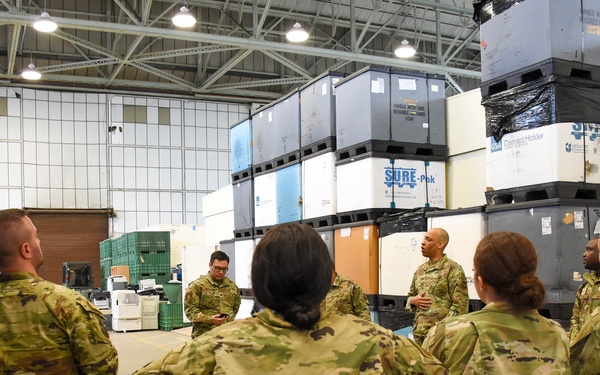 442d LLRS visits 100th LRS at RAF Mildenhall