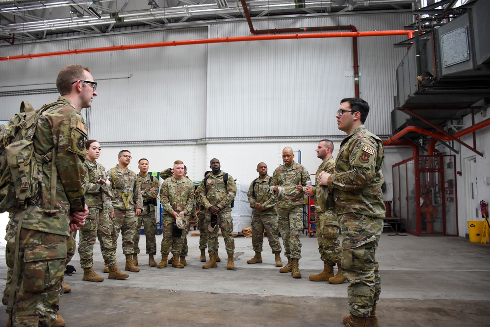 442d LLRS visits 100th LRS at RAF Mildenhall