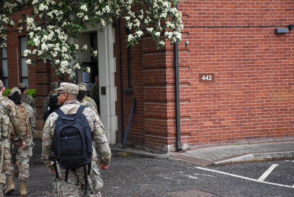 442d LLRS visits 100th LRS at RAF Mildenhall