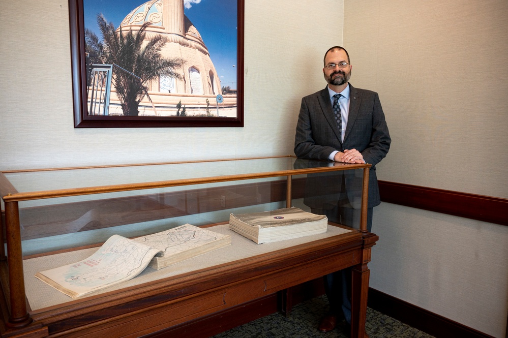 Michael Clauss Brings History To Life at USARCENT