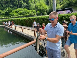 Paratroopers find fun from fishing