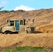 Army Reserve engineer company Soldiers continue work on earth-moving troop project at Fort McCoy