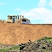 Army Reserve engineer company Soldiers continue work on earth-moving troop project at Fort McCoy