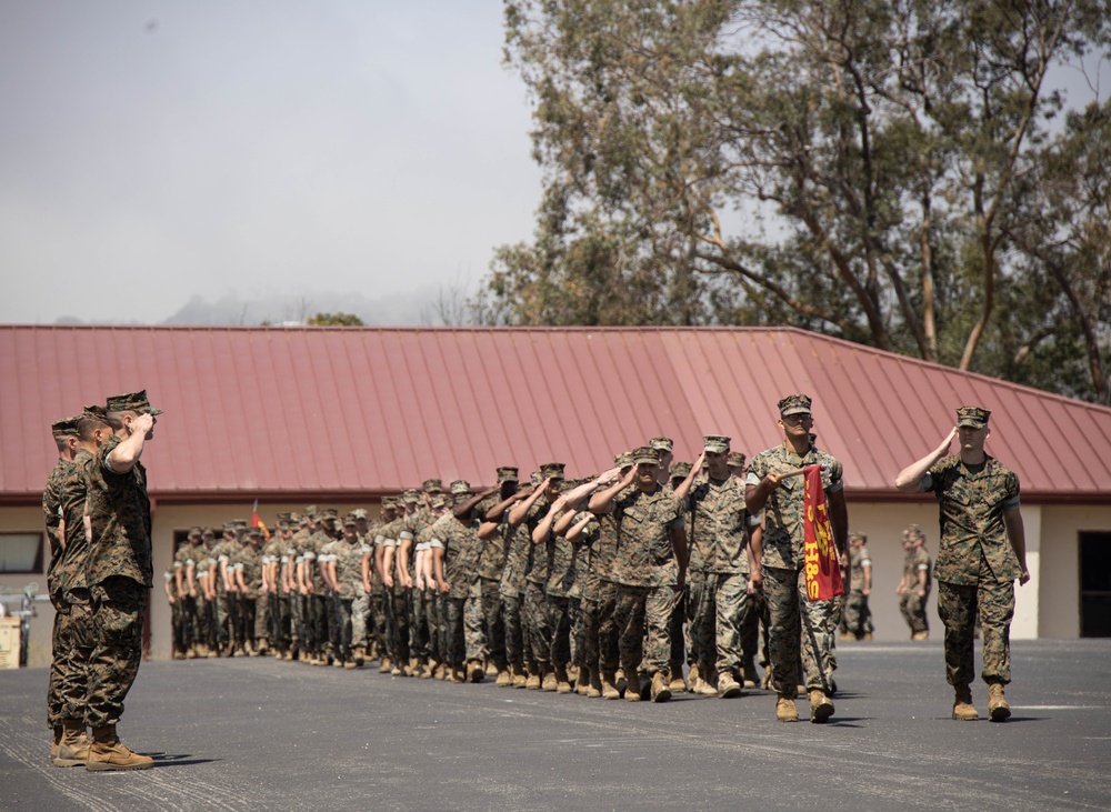 1st Battalion 5th Marine Regiment Change of Command