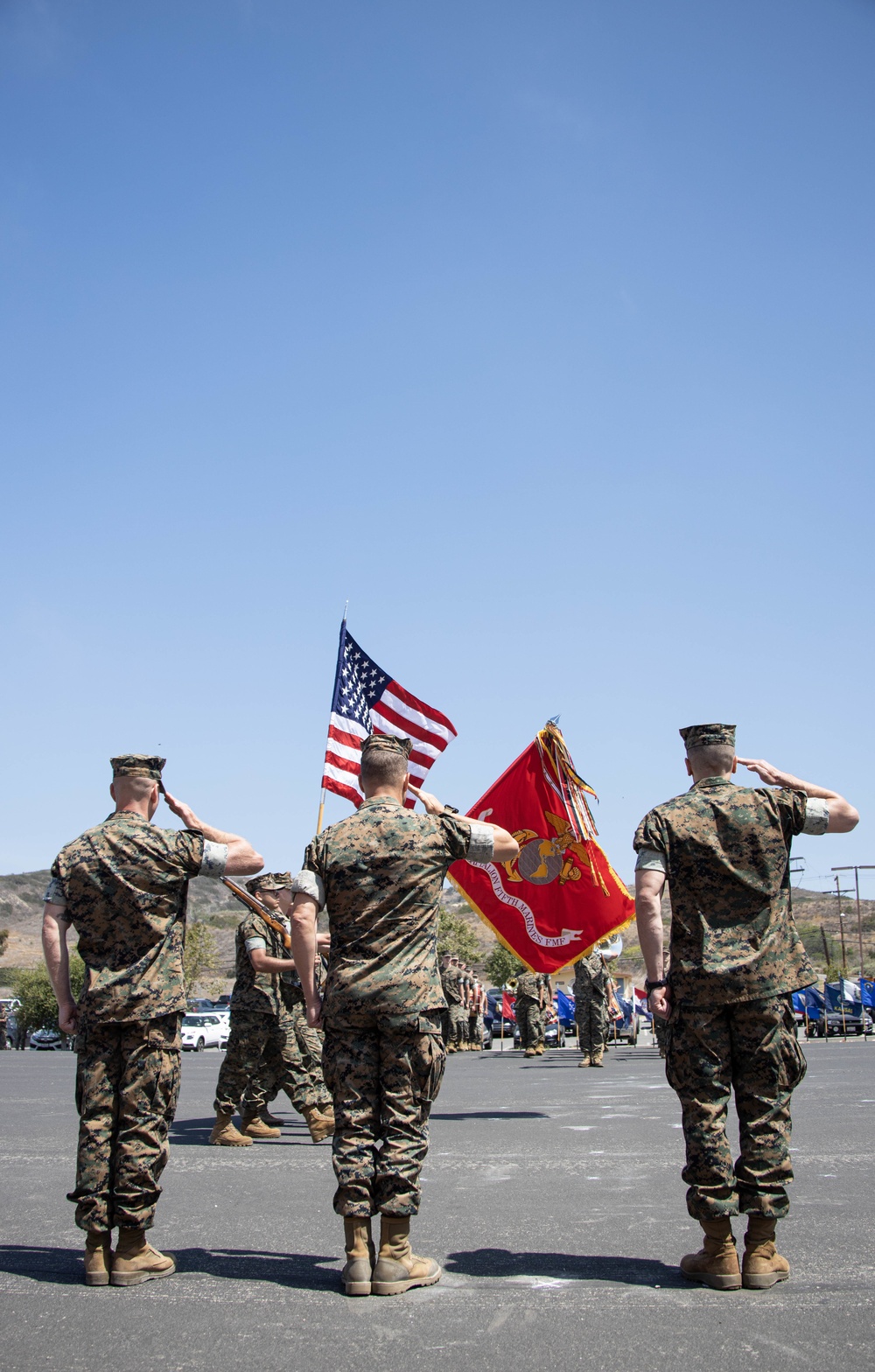 1st Battalion 5th Marine Regiment Change of Command