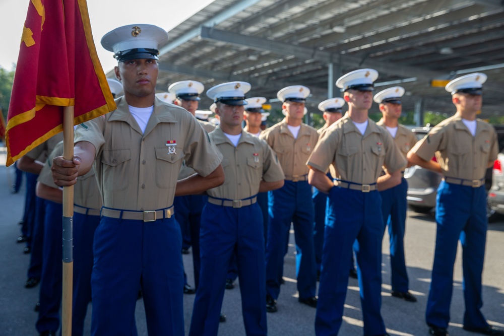 New Orleans native graduates as platoon honor graduate from Marine Corps Recruit Depot Parris Island