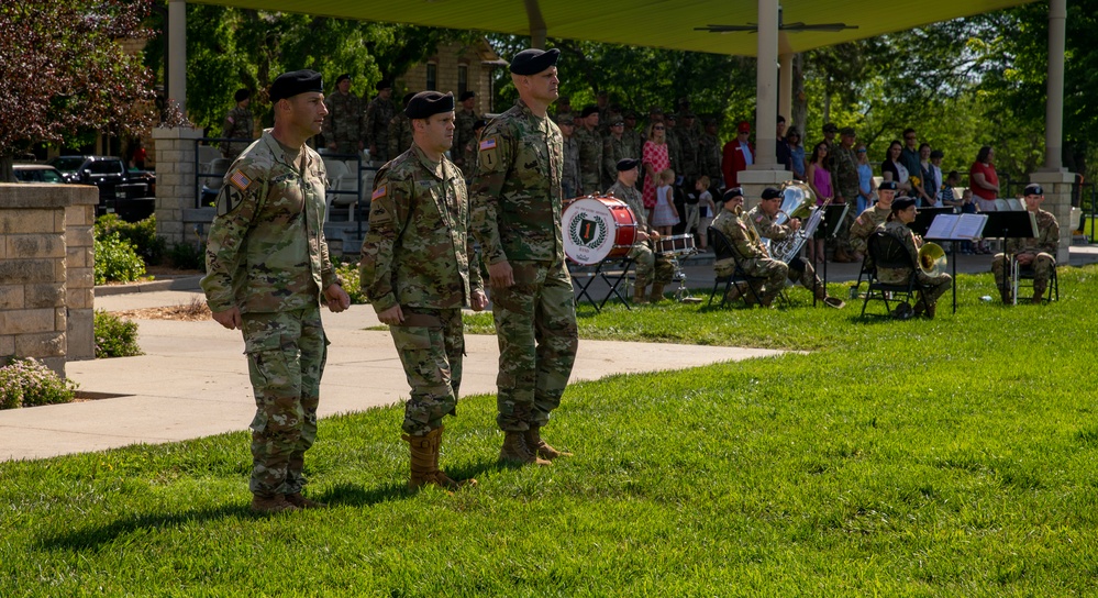 299th Brigade Support Battalion, 2nd Armored Brigade Combat Team, 1st Infantry Division Change of Command ceremony