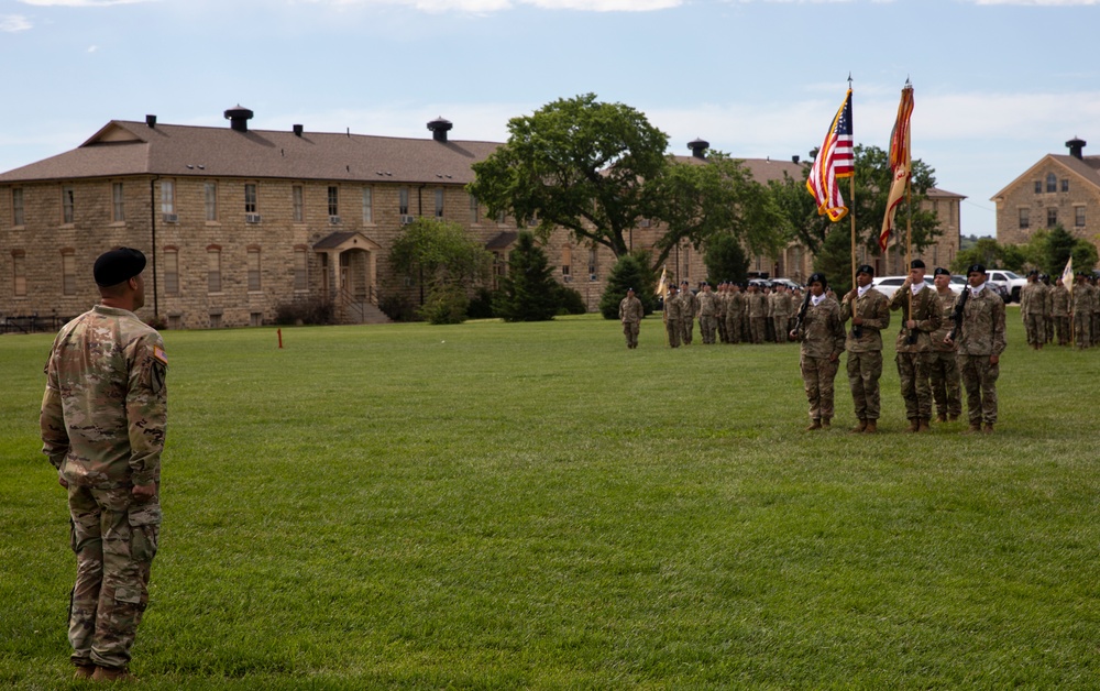 299th Brigade Support Battalion, 2nd Armored Brigade Combat Team, 1st Infantry Division Change of Command ceremony