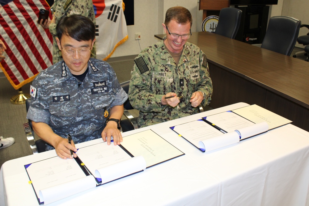 South Korea and U.S. Navy Strengthen Ties with New Agreement