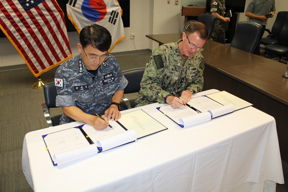 South Korea and U.S. Navy Strengthen Ties with New Agreement