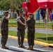 USMC Brigadier General Pasagian passes command to Brigadier General Walsh