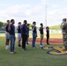 Marines Swear-in at Montgomery Biscuits Game