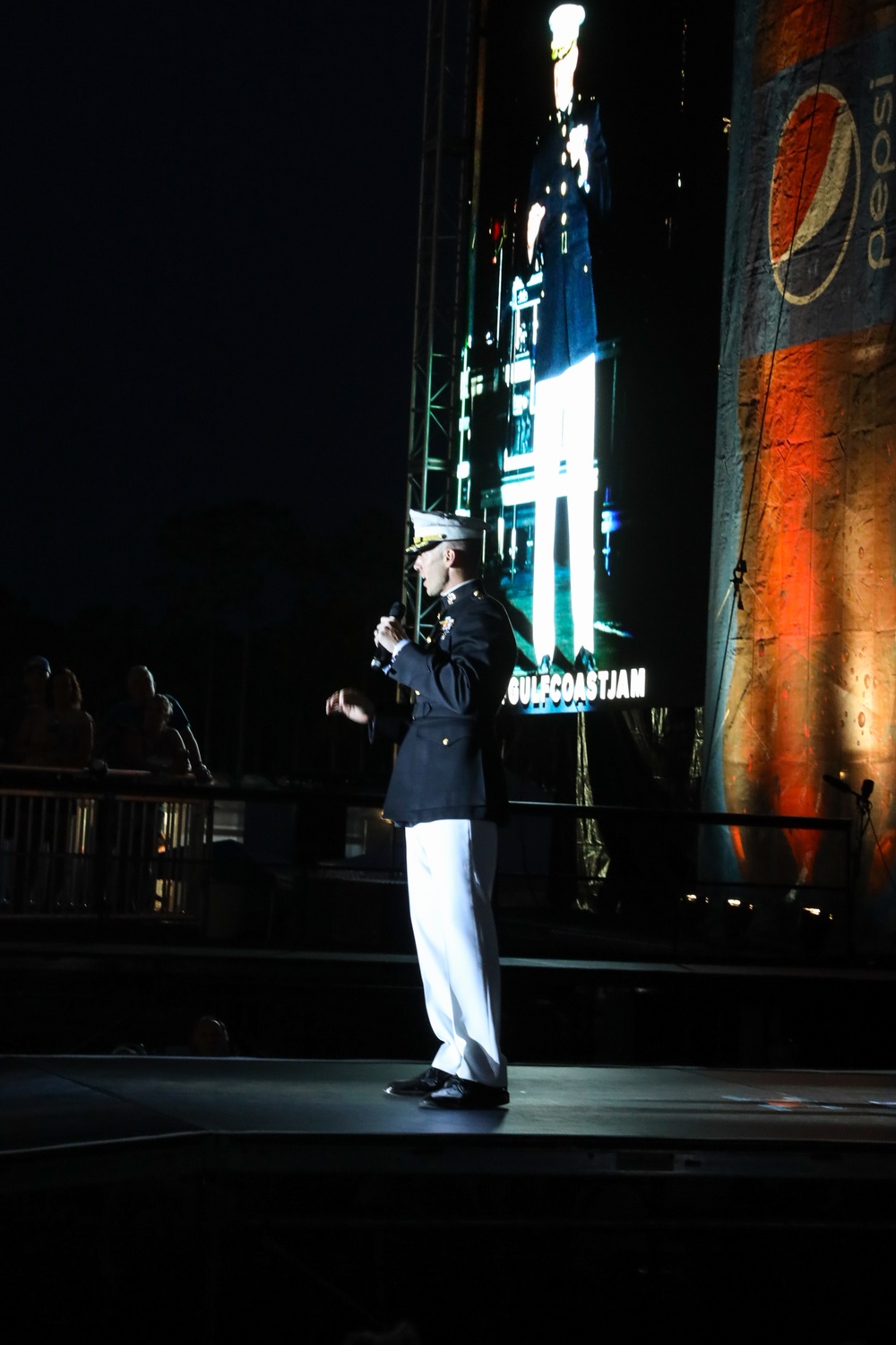 Marines Rock the Stage at Pepsi Gulf Coast Jam